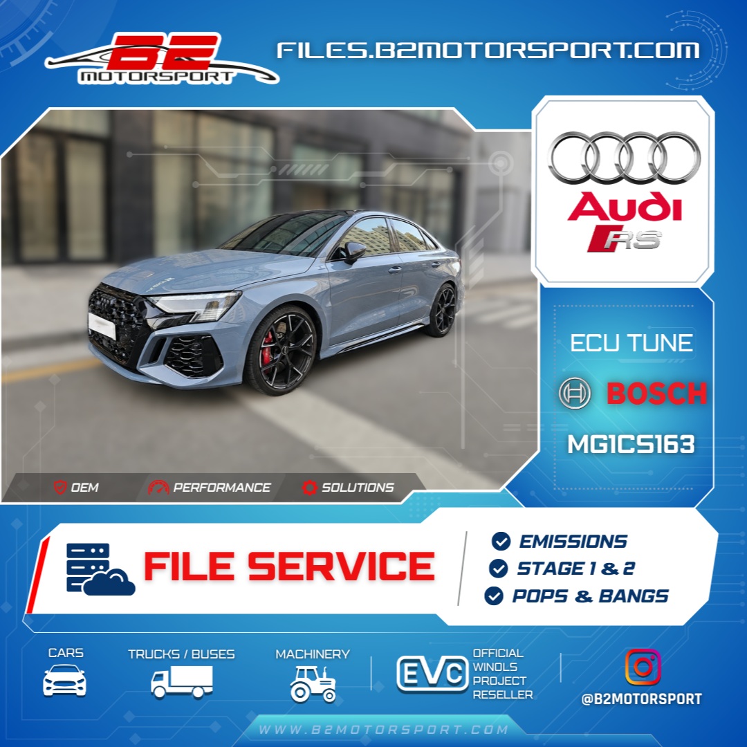 🏎️ AUDI RS3 2.5 TFSI (2024) ⚙️ ECU BOSCH MG1CS163 ✅ EMISSIONS SOLUTIONS ✅ STAGE 1&hellip;